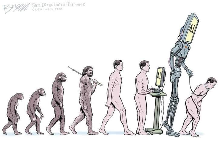 March of Man and Artificial Intelligence