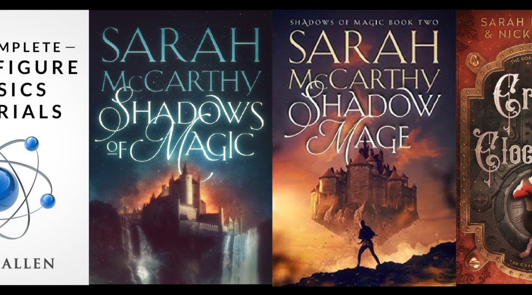 Sarah McCarthy-Allen book cover collage